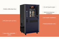 Distributeur automatique tout-en-un de boissons et de collations pour zone de loisirs