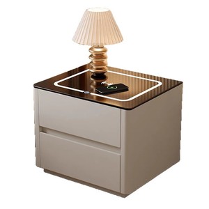 Hiện đại đơn giản sang trọng cạnh giường ngủ Bảng cài đặt-miễn phí không dây sạc & đa chức năng đầu giường hộ gia đình phòng ngủ lưu trữ - Product Image 5