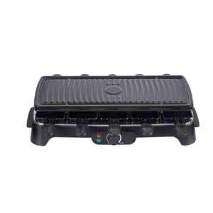 Grill électrique 1400W avec contrôle de température, surface antiadhésive sans fumée, plaque amovible pour utilisation intérieure/extérieure - Product Image 6