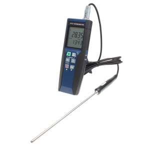 Thermomètre numérique à résistance au platine TECPEL DTM-385 PT100 - Plage de -100°C à 400°C - Précision de 0,05% - 99 températures - Product Image 1