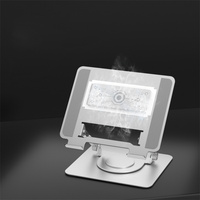 Soporte para Laptop con Enfriamiento por Semiconductor, Giratorio 360 Grados, de Aluminio, Altura Ajustable, Plegable, Elevador para Notebook
