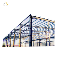 Estructura de almacén pequeño de dos pisos, Marcos deportivos prefabricados, taller grande de construcción de acero, a la venta