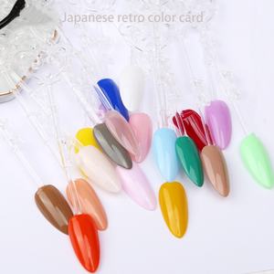 Mybeautynails esmalte em forma de unha, vintage, unhas falsas, varas com anel, 24 peças - Product Image 6