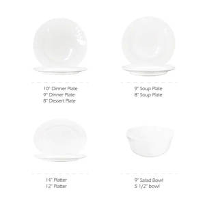 Vaisselle Vaisselle en <span class=keywords><strong>opale</strong></span> blanche Vaisselle Pâtes <span class=keywords><strong>Pizza</strong></span> Assiette à dessert en verre <span class=keywords><strong>opale</strong></span> de 9 pouces Plat - Product Image 5