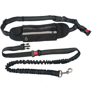 Correa elástica <span class=keywords><strong>para</strong></span> perro con riñonera <span class=keywords><strong>para</strong></span> correr, correa retráctil de nailon manos libres <span class=keywords><strong>para</strong></span> trotar al aire libre, venta al por mayor - Product Image 1