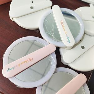 Espejo de Maquillaje OEM con LED, Mini Espejo de Vanidad Plegable Portátil con Luz LED - Product Image 5