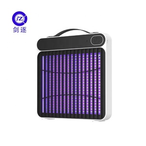 JZ elettroshock Anti-zanzara lampada <span class=keywords><strong>luce</strong></span> UV per interni/esterni trappola per insetti solido ABS alloggiamento batteria ricaricabile - Product Image 1