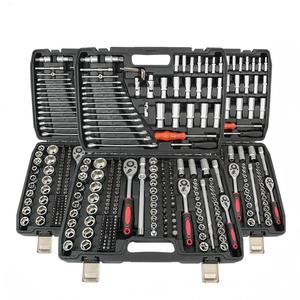 216-Piece Professional <strong>Mechanic</strong> <strong>Tool</strong> <strong>Set</strong>, Durable Chrome Vanadium Steel Ratchet Wrench, Socket, and Screwdriver for Vehicle Use - Product Image 1