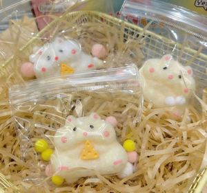 Wholesale Squeeze Kawaii Mini Hamster Tpr Squeeze Hamster Toy Funny Vent Toys Pinch Soft Squishy Toys Stress Relief for Adults - Product Image 3