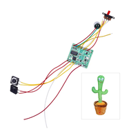 Circuit imprimé de jouet musical électronique intelligent personnalisé, cactus dansant, circuit imprimé de cactus dansant