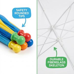 Nouveauté Parapluie Enfant à Motifs 3D Créatifs et Mignons 8 Baleines Vente en Gros - Product Image 3
