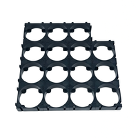 Soporte Modular Encajable Premium de ABS+PC de Fábrica Original para Baterías 21700 1x3 3P, Soporte de Empalme y Separador de Celdas Cilíndricas