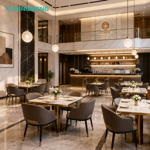 Muebles modernos para restaurantes, mesas y sillas para restaurantes, mesas y conjuntos de sillas para cafeterías. - Product Image 1