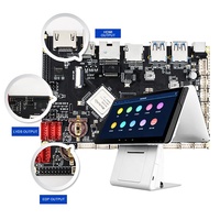 RK3568 Motherboard Mesin Iklan Android HD, Perangkat Lunak CMS Layar Penyambungan Papan All-In-One