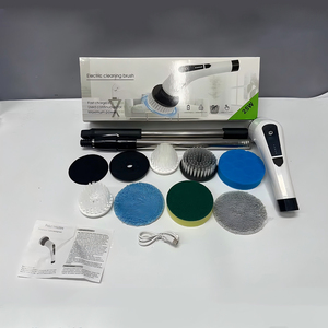 <span class=keywords><strong>Brosse</strong></span> <span class=keywords><strong>de</strong></span> <span class=keywords><strong>nettoyage</strong></span> électrique intelligente 9-en-1 étanche pour la maison, <span class=keywords><strong>brosse</strong></span> <span class=keywords><strong>de</strong></span> <span class=keywords><strong>nettoyage</strong></span> rotative automatique à long manche - Product Image 6