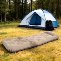 Tapis de couchage de camping auto-gonflant, léger, portable, imperméable, personnalisable avec logo, prix usine OEM ODM professionnel