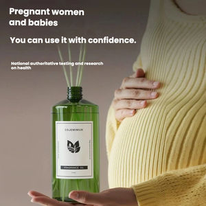 Parfum d'ambiance à la menthe, à l'arbre à thé, à la bergamote et à l'orange douce, fraîcheur naturelle <span class=keywords><strong>en</strong></span> flacon <span class=keywords><strong>en</strong></span> verre, écologique, 500 ml - Product Image 4