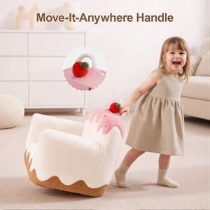 Canapé-lit OEM en gros pour tout-petits, fauteuil de jeu compressé 1 place pour bébés et enfants - Product Image 4