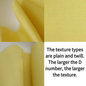 Kekuatan tinggi 1000d 200g 3000d 400g serat Aramid kain tahan api tahan aus ringan 1414 Para Aramid kain - Product Image 3