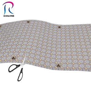 SMD2835 CRI85 72发光二极管光学rgb发光二极管条160度独立可切割柔性发光二极管灯片 - Product Image 4