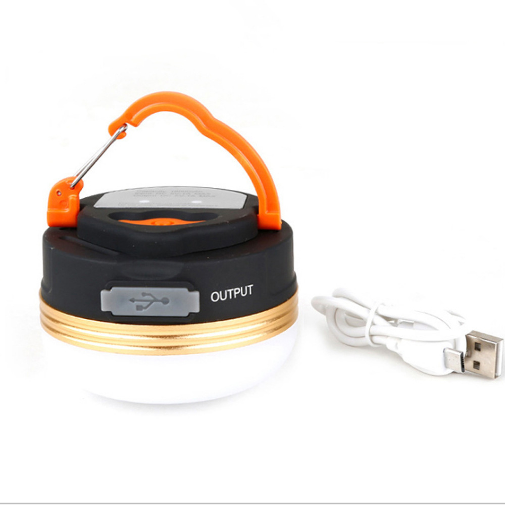 Lampes de tente de camping très vendues Lampes de maison de travail d'urgence rechargeables par USB avec aimants