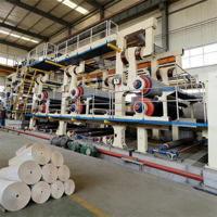 Mesin Pembuat Kertas Bergelombang Pasokan Langsung Pabrik Lebar 3600mm Peralatan Manufaktur Kertas Fluting