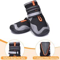 Chaussures pour chien en caoutchouc imperméables, respirantes, durables, antidérapantes, décontractées, pour berger allemand, husky, Border Collie, races moyennes et grandes, pour toutes les saisons