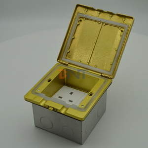 Cubierta abatible integrada de cobre, toma de <span class=keywords><strong>corriente</strong></span> estándar del Reino Unido, puerto de red IP44, enchufe eléctrico 10A, <span class=keywords><strong>corriente</strong></span> nominal - Product Image 2