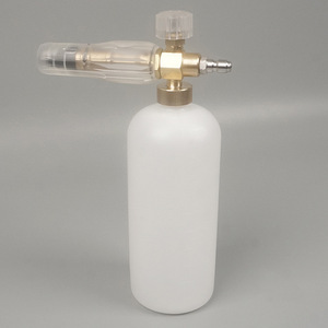 Pistolet à mousse sous pression 60 bars réglable pour lave-auto en plastique, laiton et acier inoxydable - Product Image 2