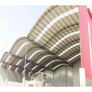 Abri d'atelier en structure métallique, hangar industriel, toit pour usage en usine - Product Image 4
