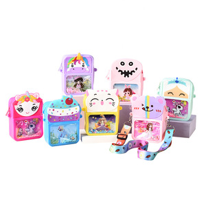 Monedero de silicona transpirable con diseño de dibujos animados, juguete de descompresión musical de apretar, venta al por mayor, Rodent <span class=keywords><strong>pioneer</strong></span> Change - Product Image 5