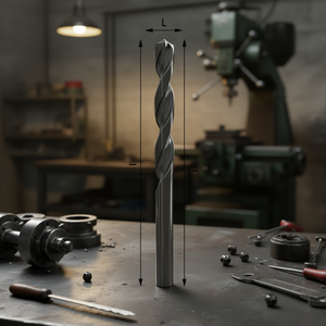 Broca Helicoidal Cilíndrica de Carburo Fervi para Máquinas Herramienta - Product Image 3