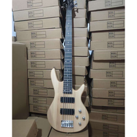 Guitare Basse 5 Cordes 2026 Tendance Corps en Peuplier Manche en Érable Personnalisée Vente en Gros Professionnelle Finition Brillante