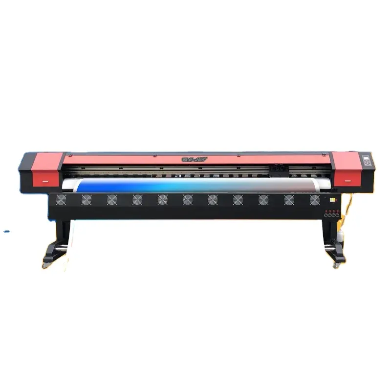 EJET máquina impresora eco solvente dx5/dx7/xp600 impresión de inyección de tinta digital con 1 Uds 2 uds cabezal de impresora elegir