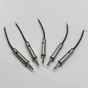 Adaptador de Cabo de Áudio Estéreo Masculino SHANWEI <span class=keywords><strong>2</strong></span>.5mm 3.5mm para Fones de Ouvido, Conector Auxiliar para Fiação de Alto-falante - Product Image 2