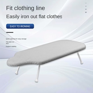 Petit support de planche à repasser de bureau peu encombrant Mini <span class=keywords><strong>cintre</strong></span> à repasser domestique avec fonctionnalités de <span class=keywords><strong>repassage</strong></span> peu encombrantes - Product Image 4