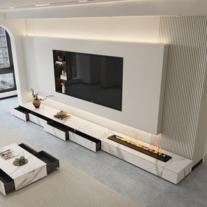 جهاز عرض تلفزيون ليزر ، خزانة حديثة مثبتة على الحائط ، أثاث غرفة المعيشة ، تحسين صوتي - Product Image 6