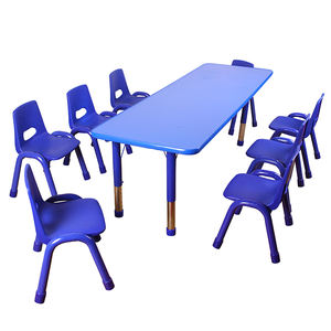 Tables et chaises pour enfants ALICE, <span class=keywords><strong>protection</strong></span> bébé de haute qualité, panneau ignifuge, design moderne, mobilier scolaire - Product Image 1