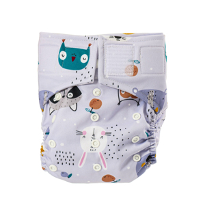 Hot bán chất lượng tốt thoáng khí không thấm nước PUL rò rỉ bảo vệ bông bé tã tái sử dụng có thể giặt vải Tã vải - Product Image 5