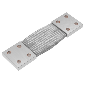 OEM DNTZ Copper <strong>Braided</strong> Wire <strong>Flexible</strong> <strong>Connection</strong> Tinning 700mm&sup2;-6000mm&sup2; Double Row Busbar Copper Terminal Drillable CuSTomizable - Product Image 2