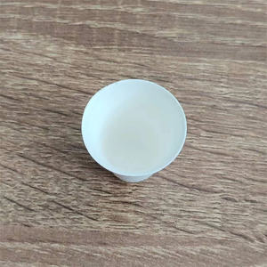 Fabrika kişiselleştirilmiş özelleştirme şeker kamışı Bagasse kutsal cemaat bardaklar için cemaat tatma Shot kupası kahve kapsül fincan - Product Image 5