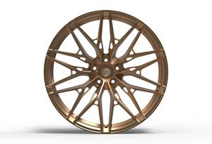 Cerchi in Lega di Alluminio Forgiati Personalizzati S21-02 Bronzo Opaco per BMW X3M X4M Audi RS6 RS7 Porsche Cayenne Macan Panamera <span class=keywords><strong>Taycan</strong></span> - Product Image 2