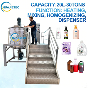 Tanque de mezcla de líquidos <span class=keywords><strong>para</strong></span> vapeo HUAJIE 1000L 2000L 3000L, tanque de almacenamiento de solventes con camisa, tanque de mezcla de líquidos de acero inoxidable <span class=keywords><strong>para</strong></span> jugos, precio. - Product Image 1