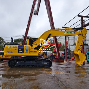 Excavadora Hidráulica Usada Komatsu PC200 de 20 Toneladas de Japón, Segunda Mano, Capacidad de Cucharón PC200, Motor y Bomba de Calidad Garantizada - Product Image 3