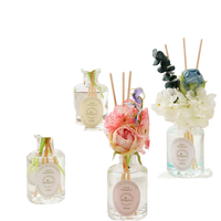 Diffuseurs de parfum décoratifs floraux en verre Longfine pour propriétaires de boutiques, marque privée, conformes REACH