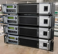 AMPLIFICADOR DE POTENCIA profesional, 4 canales, 1300W, procesador de audio digital dsp, control de software, amplificador de Clase d