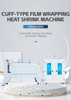 Envolvedora de Manga Termoencogible de Alta Velocidad, Aplicador Automático de Film y Túnel de Termoencogimiento, Conmutación de Modo de un Toque