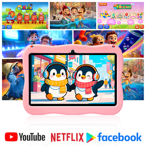 Tablette pour enfants Npad712, 7 pouces, Android 15, 128 Go de stockage, WiFi, tablette éducative intelligente, coffret cadeau pour enfants avec Google Store - Product Image 6