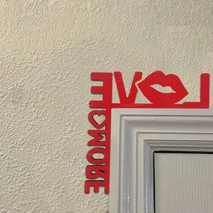 <b>Valentines</b> Day Themed Party Corner <b>Decorations</b> For Doorways Top Corners And Door Frames Wooden Handicrafts - Product Image 5