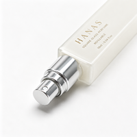 Botella de Perfume Cuadrada de Vidrio de 10 ml, Recargable, con Tapa de Rosca, Color Personalizado, Logotipo OEM, para Fragancias, Bruma Corporal, Kit de Viaje